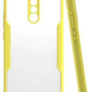 Newface Xiaomi Redmi Note 8 Pro Kılıf Platin Silikon - Sarı