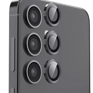 Newface Samsung Galaxy S25 Raze Metal Kamera Lens - Siyah