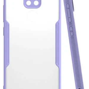 Newface Xiaomi Redmi Note 9 Kılıf Platin Silikon - Lila