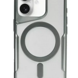 Newface İphone 16 Kılıf Boyi Magsafe Silikon Kapak - Yeşil