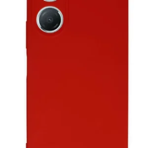 Newface Vivo Y18 Kılıf First Silikon - Kırmızı