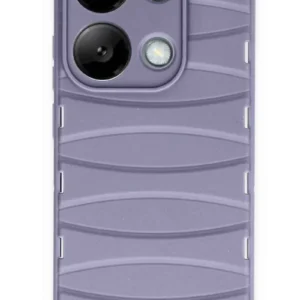 Newface Xiaomi Redmi Note 13 Pro 4g Kılıf Bibercas Silikon Kapak - Lila