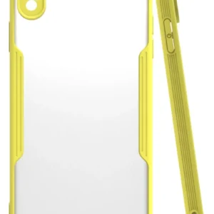 Newface İphone Xs Max Kılıf Platin Silikon - Sarı