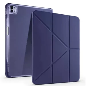 Newface İpad Pro 13 (2024) Kılıf Kalemlikli Mars Tablet Kılıfı - Lacivert