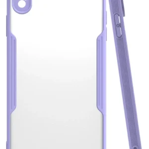 Newface İphone Xs Max Kılıf Platin Silikon - Lila