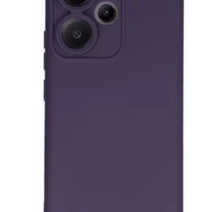 Newface Xiaomi Redmi Note 13 Pro Plus Kılıf Nano İçi Kadife Silikon - Mor