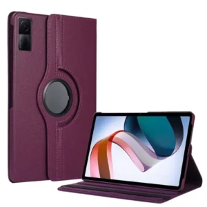 Newface Xiaomi Redmi Pad Se 4g Kılıf 360 Tablet Deri Kılıf - Mürdüm