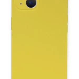 Newface İphone 13 Mini Kılıf Lansman Legant Silikon - Sarı