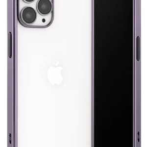 Newface İphone 13 Pro Max Kılıf Razer Lensli Silikon - Mor
