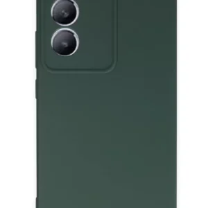 Newface Vivo V30 Lite 4g Kılıf First Silikon - Koyu Yeşil