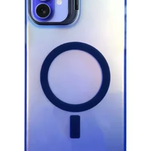 Newface İphone 16 Plus Kılıf Primera Magsafe Standlı Kapak - Lacivert