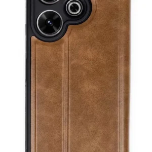 Newface Xiaomi Redmi 13 4g Kılıf Flip Cover - Taba