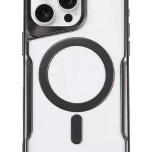 Newface İphone 16 Pro Kılıf Boyi Magsafe Silikon Kapak - Siyah