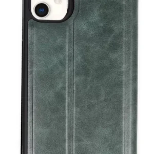 Newface İphone 11 Kılıf Flip Cover - Koyu Yeşil