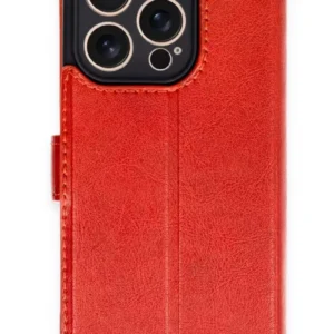 Newface İphone 16 Pro Kılıf Trend S Plus Kapaklı Kılıf - Kırmızı