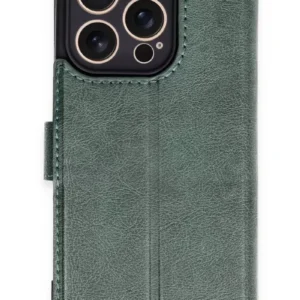 Newface İphone 16 Pro Kılıf Trend S Plus Kapaklı Kılıf - Yeşil