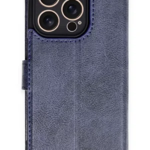 Newface İphone 16 Pro Kılıf Trend S Plus Kapaklı Kılıf - Lacivert