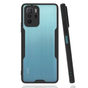 Newface Xiaomi Poco X3 Gt Kılıf Platin Silikon - Siyah