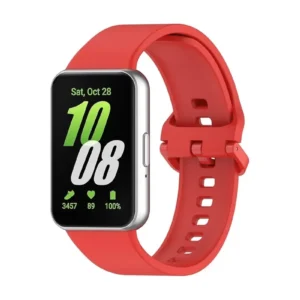 Newface Samsung Galaxy Fit 3 Klasik Kordon - Kırmızı