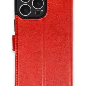 Newface İphone 16 Pro Max Kılıf Trend S Plus Kapaklı Kılıf - Kırmızı