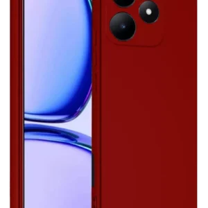Newface Realme C61 Kılıf First Silikon - Kırmızı