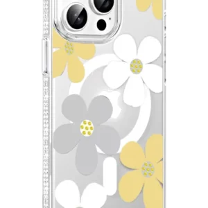 Joko Apple İphone 14 Pro Max Floral Magsafe Kapak - Sarı