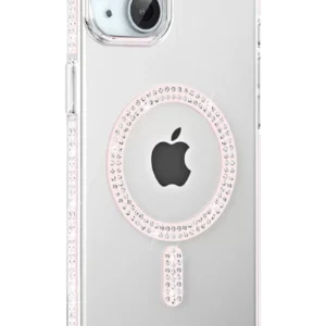 Joko Apple İphone 14 Move Taşlı Magsafe Kapak - Gümüş