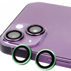 Newface İphone 15 Raze Metal Kamera Lens - Yeşil
