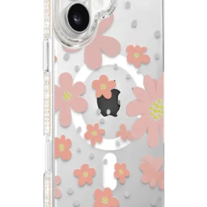 Joko Apple İphone 16 Floral Magsafe Kapak - Pembe