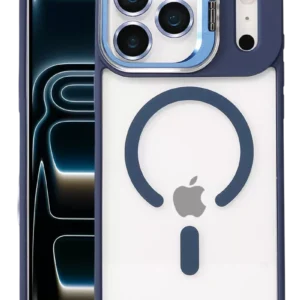 Joko Apple İphone 17 Pro Remim Lensli Magsafe Standlı Kapak - Lacivert