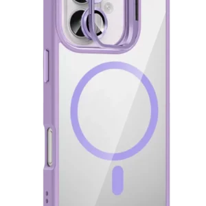 Joko Apple İphone 16 Plus Remim Lensli Magsafe Standlı Kapak - Lila
