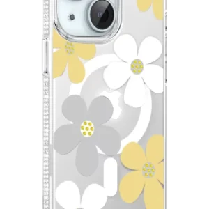 Joko Apple İphone 14 Floral Magsafe Kapak - Sarı