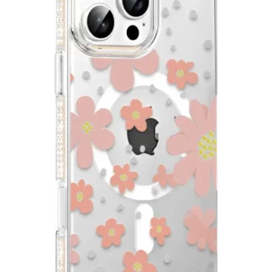 Joko Apple İphone 16 Pro Max Floral Magsafe Kapak - Pembe