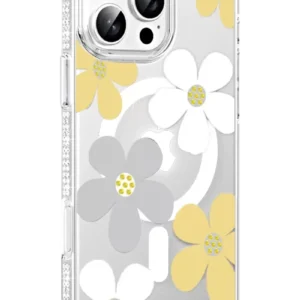 Joko Apple İphone 16 Pro Max Floral Magsafe Kapak - Sarı