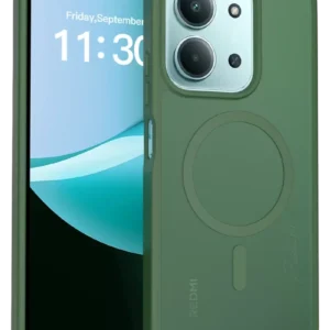 Joko Xiaomi Redmi 15c 4g Jota Magsafe Kapak - Koyu Yeşil