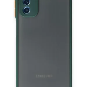 Newface Samsung Galaxy M52 5g Kılıf Montreal Silikon Kapak - Yeşil