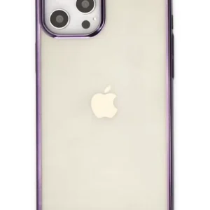 Newface İphone 12 Pro Max Kılıf Element Silikon - Mor