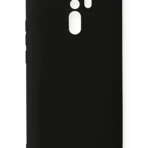 Newface Xiaomi Redmi 9 Kılıf Nano İçi Kadife Silikon - Siyah