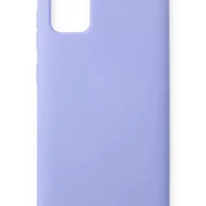 Newface Samsung Galaxy A71 Kılıf Nano İçi Kadife Silikon - Lila