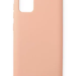 Newface Samsung Galaxy A71 Kılıf Nano İçi Kadife Silikon - Pudra