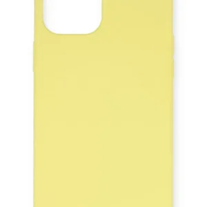 Newface İphone 12 Mini Kılıf Nano İçi Kadife Silikon - Sarı