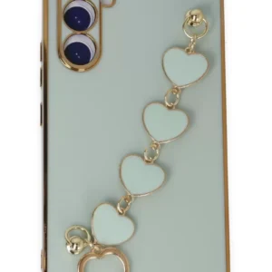 Newface Samsung Galaxy A54 5g Kılıf Esila Silikon - Su Yeşili