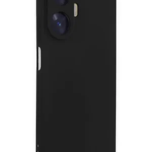 Newface Realme C55 Kılıf Nano İçi Kadife Silikon - Siyah