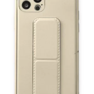 Newface İphone 12 Pro Kılıf Coco Deri Standlı Kapak - Beyaz