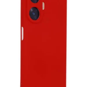 Newface Realme C55 Kılıf Nano İçi Kadife Silikon - Kırmızı
