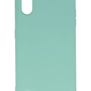 Newface Samsung Galaxy A01 Kılıf Nano İçi Kadife Silikon - Turkuaz