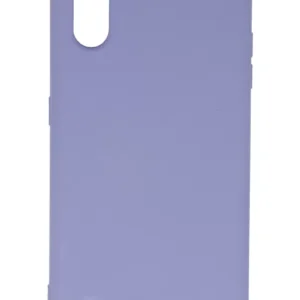 Newface Samsung Galaxy A01 Kılıf Nano İçi Kadife Silikon - Lila