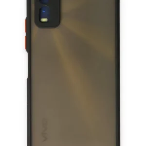 Newface Vivo Y11s Kılıf Montreal Silikon Kapak - Siyah