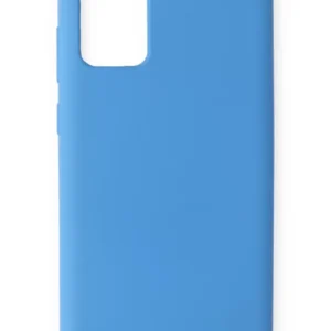 Newface Samsung Galaxy Note 20 Kılıf Nano İçi Kadife Silikon - Mavi