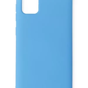 Newface Samsung Galaxy A71 Kılıf Nano İçi Kadife Silikon - Mavi